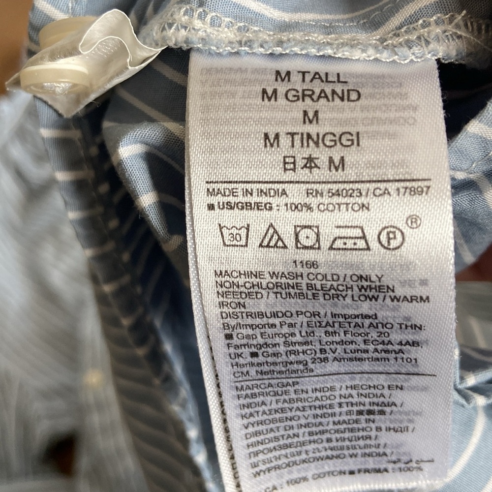 Gap Women’s Tiered Shirt Mini Dress - Picture 9 of 10